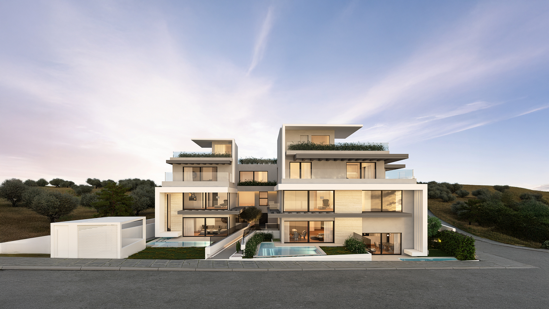 GREEN MELAKIS PYRGOS PROPERTY CHANIA EXTERIOR DESIGN