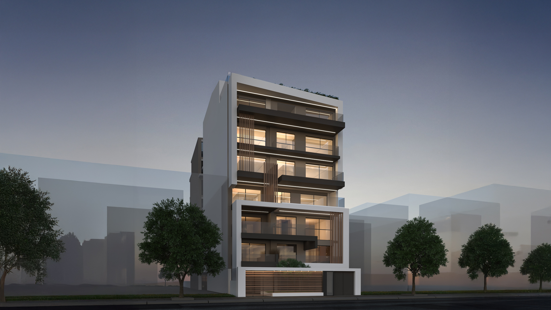 GREEN MELAKIS RODON RESIDENCE HRAKLEIO EXTERIOR DESIGN