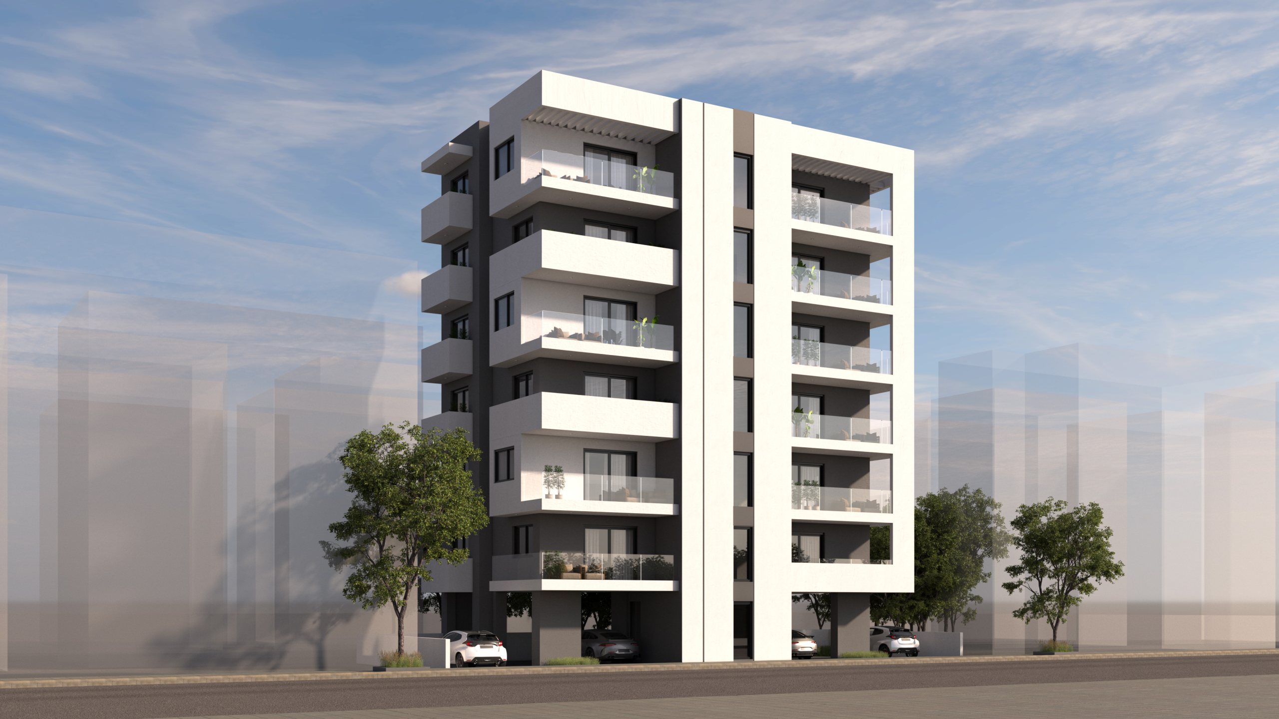 GREEN MELAKIS PARK PROPERTY CHANIA EXTERIOR DESIGN